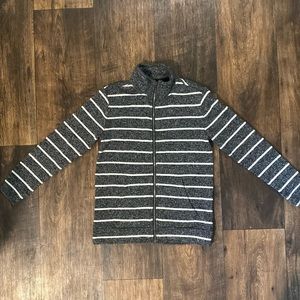 Striped Old Navy zip-up jacket